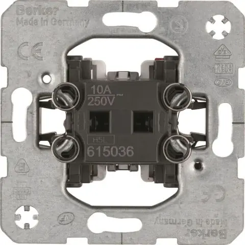Hager 615036 Tryckknappsinsats Snabb frakt